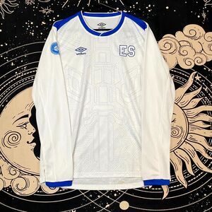 Umbro Jersey Mens L White El Salvador National Team 2017-18 Football Performance
